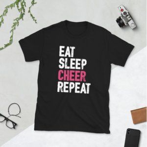 Eat Sleep Cheer Repeat T-Shirt